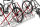 Fahrrad-Anlehnparker 2522 XBF, 12 Einstellplätze, zweiseitig