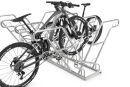 Fahrrad-Anlehnparker 2618 XBF, 8 Einstellplätze, zweiseitig
