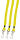 Umhängebänder mit Haken, gelb, VPE=12 St.