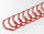 Drahtbinderücken 23 Ringe 14,3mm, 9/16 Zoll, 2:1 Teilung rot