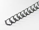 Drahtbinderücken 23 Ringe 6,4mm, 1/4 Zoll, 2:1...