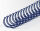 Drahtbinderücken 34 Ringe 14,3mm, 9/16 Zoll, 3:1 Teilung blau