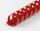 Plastikbinderücken 21 Ringe 10mm rot