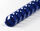 Plastikbinderücken 21 Ringe 25mm blau