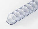 Plastikbinderücken 21 Ringe 25mm transparent