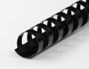 Plastikbinderücken 21 Ringe 28mm schwarz