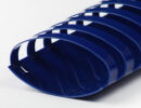 Plastikbinderücken 21 Ringe 51mm, oval blau