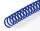 Binderücken CoilBind 47 Ringe 8mm, 4:1 Teilung blau