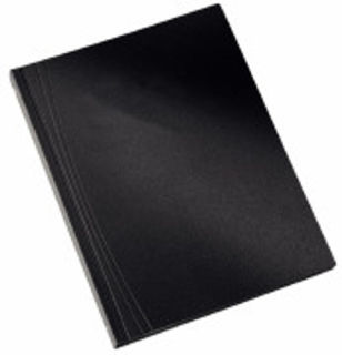 Buchbindemappe Leitz Business schwarz Fester Einband aus Polyfoam. Sehr stabil und abwaschbar 71 - 105 Blatt