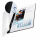 Buchbindemappe Leitz Softcover Classic mit transparenter Vorderseite schwarz 10 - 35  Blatt