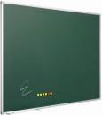 Kreidetafel, grün emaillierter Stahl, 45 x 60 cm