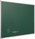 Kreidetafel, grün emaillierter Stahl, 90 x 180 cm