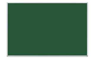 Kreidetafel "Professional", emailliert, grün 45 x 60 cm