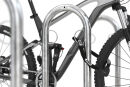 Fahrrad-Anlehnsystem TRACK 31, 1 Modul, Feuerverzinkte Ausführung