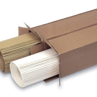 magnetoplan Pinnwandpapier braun, 50 Bogen, 1100 x 1400mm, 60g/qm, ® certified