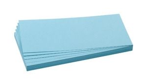 Franken Moderationskarte, Rechteck, 205 x 95 mm, hellblau, 500 St&uuml;ck