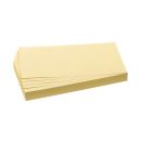 Franken Moderationskarte, Rechteck, 205 x 95 mm, gelb,...