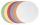 Franken selbstklebende Moderationskarte Kreis klein, 95 mm, sortiert, 300