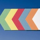 FRANKEN Moderationskarten farbsortiert 9,5 x 20,5 cm