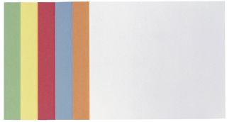 selbstklebende Moderationskarte - Rechteck, 200 x 149 mm, Farbkombinationen, 300 Stück, 1 St.