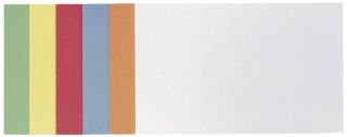 Franken selbstklebende Moderationskarte Rechteck, 149 x 98 mm, Farbkombinationen, 300 St&uuml;ck