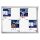 FRANKEN Schaukasten PRO silber 8x DIN A4 95,0 x 4,6 x 68,0 cm, 1 St.