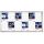 FRANKEN Schaukasten PRO silber 12x DIN A4 139,0 x 4,6 x 68,0 cm, 1 St.