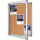 FRANKEN Schaukasten ECO silber 9x DIN A4 75,0 x 4,5 x 101,1 cm, 1 St.