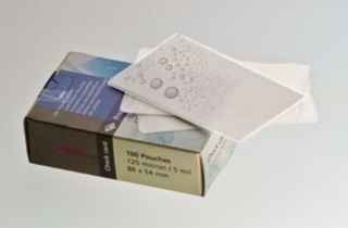 Renz Laminierfolie, Scheckkarten-Format (86 x 54 mm), 80 mic, 100 Stück