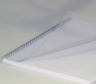 Renz Deckblätter, DIN A4, transparent, 0,20 mm, VE mit 100 Stück