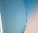 Deckbl&auml;tter, DIN A4, transparent blau, 0,20 mm, VE mit 100 St&uuml;ck