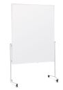 magnetoplan Moderationstafel,weißer Alurahmen, Karton weiß,1200x1500mm