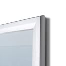 Showdown® Displays Schaukasten T LED silber 4x DIN A4...
