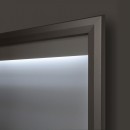 T Schaukasten mit LED-Beleuchtung, für 4 Aushänge im DIN A4 Format, für den Außenbereich
