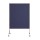 Rocada Mobile Pinn- und Stellwand &quot;Mediator&quot;, blau, 120 x 150 cm