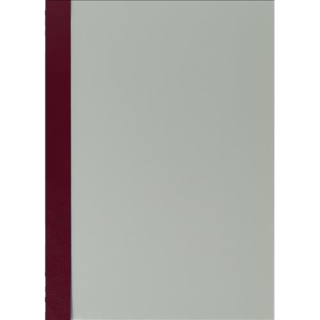 Abdeckfolie mit Kartonrand in Noblesse-Struktur für Surebind, Farbe bordeaux, 100er Pack