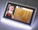 POV LED Leuchtrahmen Acryl, für Werbung im B2 Format...