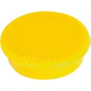 FRANKEN Haftmagnet Magnete gelb, Kunststoff Ø 3,2...
