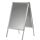 FRANKEN Kundenstopper Standard silber DIN A1 2 Fächer 64,0 x 79,0 x 115,0 cm, 1 St.