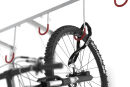 Fahrrad-Reihen-Hängeparker 3878, für acht Fahrräder, für die Wandmontage