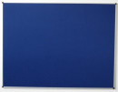 Pinn-Textiltafel, 90 x 120 cm, königsblau