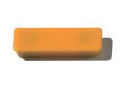 Gelbe Franken Haftmagnete, rechteckig, 23 x 50 mm, Haftkraft je Magnet 1000 g, 10er Pack