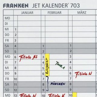 Franken Jahreskalender JK1203 H: 90 cm  B: 120 cm