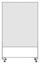 Moderationswand Econo, mobil, 120 x 150cm, mit...