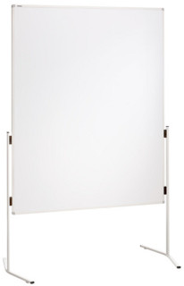 Moderationstafel ECO, 120 x 150 cm, wei&szlig;/kartonkaschiert, wei&szlig;/kartonkaschiert