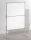 Moderationstafel PRO, 120 x 150 cm, weiß/Karton, weiß/Karton.