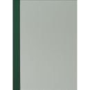 Abdeckfolie satiniert mit Kartonrand in Leder-Struktur für Surebind, Farbe dunkelgrün, 100er Pack