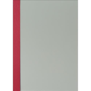 Abdeckfolie satiniert mit Kartonrand in Leder-Struktur für Surebind, Farbe weinrot, 100er Pack