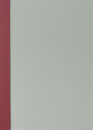 Abdeckfolie satiniert mit Kartonrand in Leinen-Struktur für Surebind, Farbe bordeaux, 100er Pack