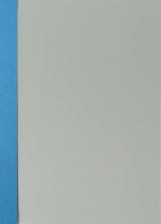 Abdeckfolie satiniert mit Kartonrand in Leinen-Struktur für Surebind, Farbe kobaltblau, 100er Pack